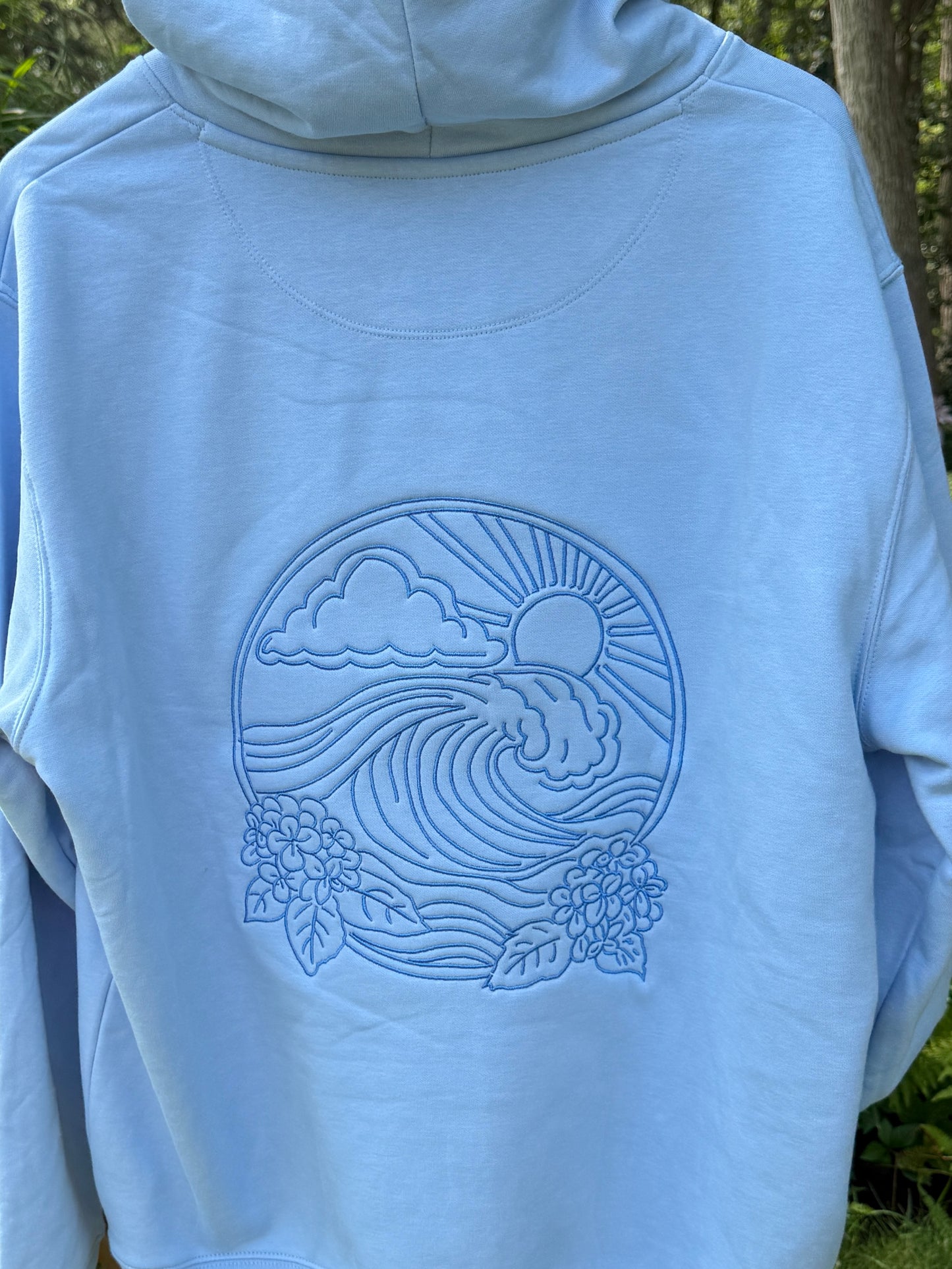 New!! Blue Crush Puff Hoodie