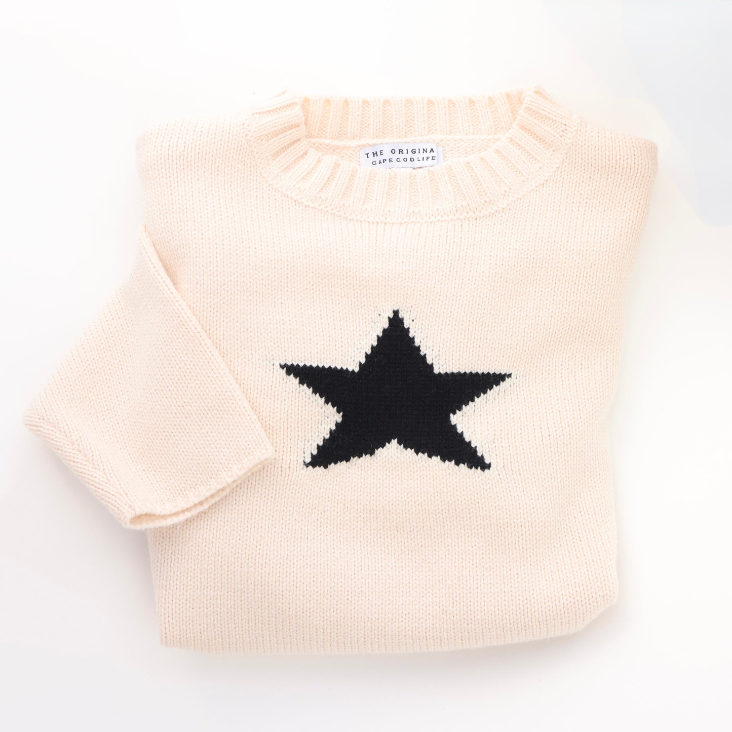 Cropped Star Sweater