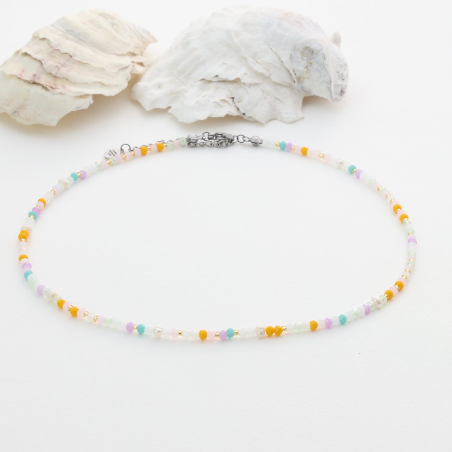 NEW!! Sunset Vibes Pearl Choker Necklace
