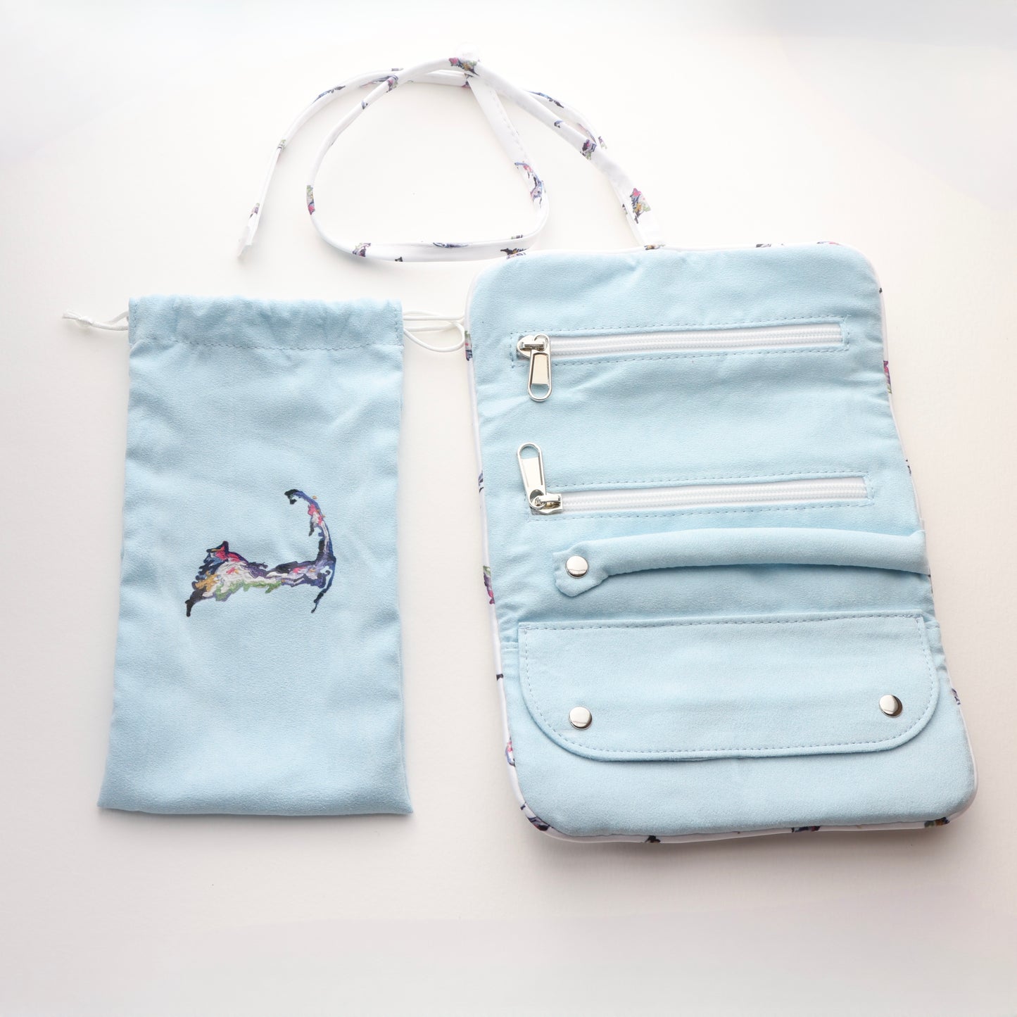 New!! Cape Cod Lux Jewelry Roll