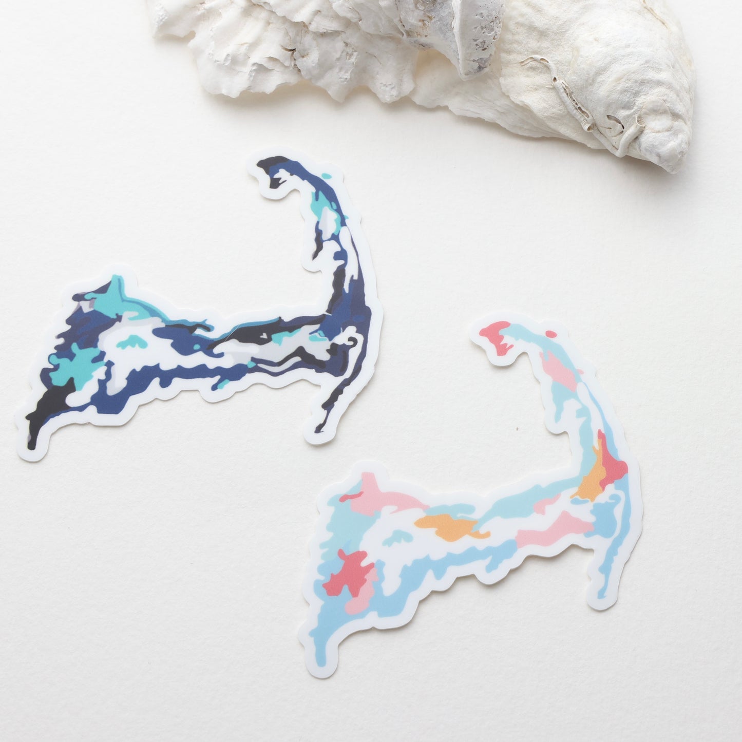 Cape Cod Abstract Stickers