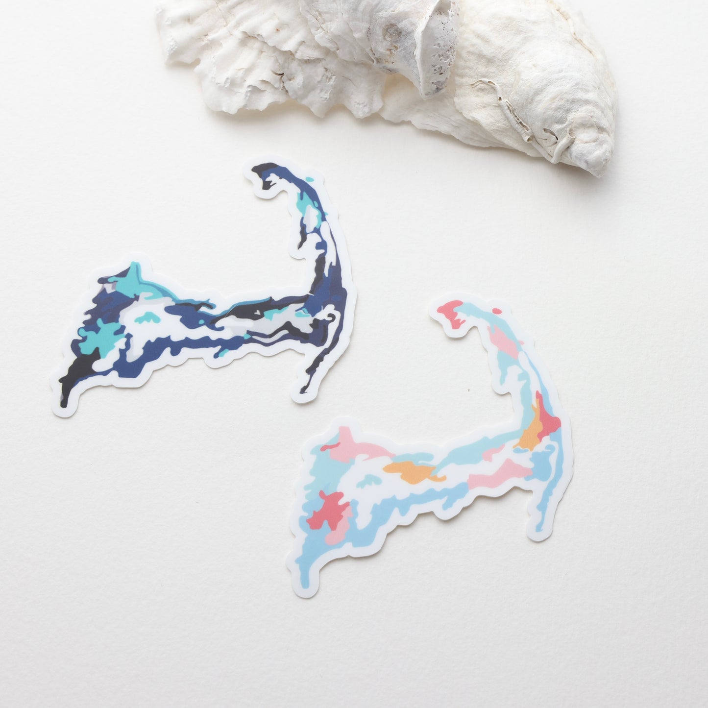 Cape Cod Abstract Stickers
