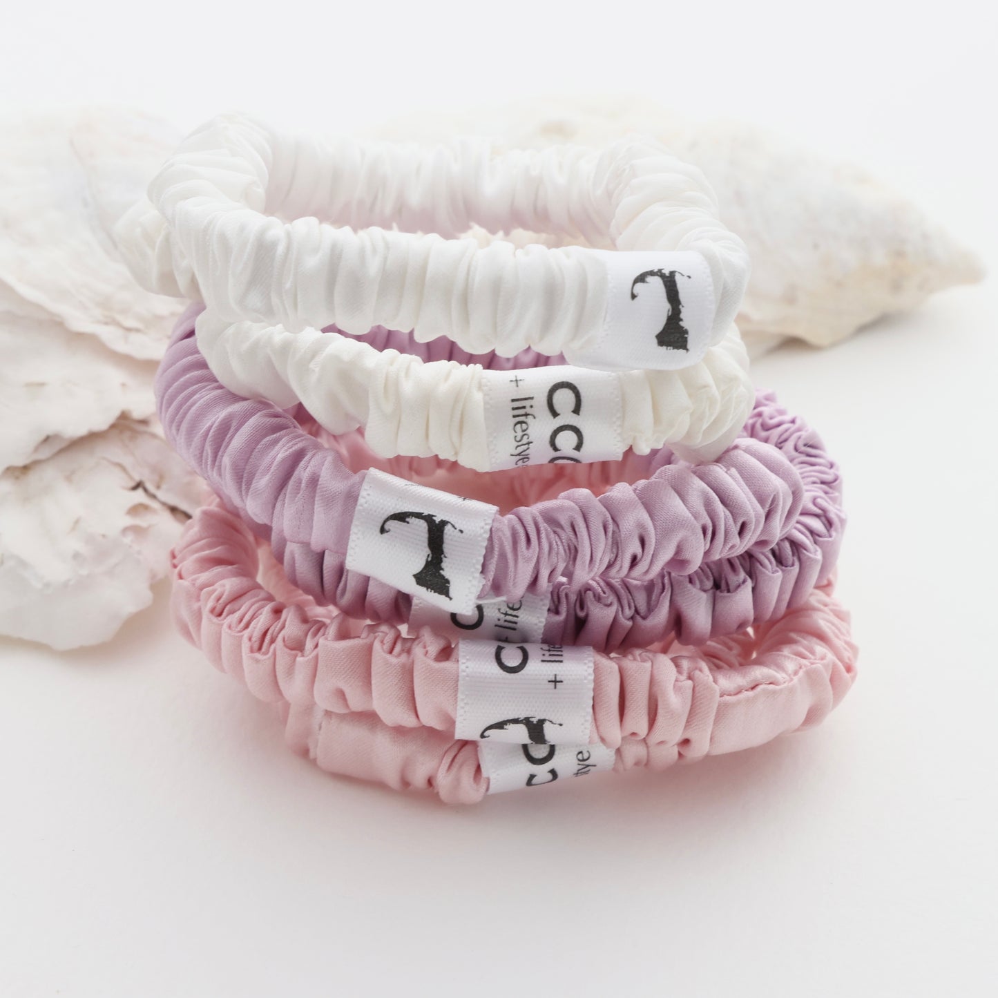 NEW!! 100% Silk Cape Cod Life Scrunchies