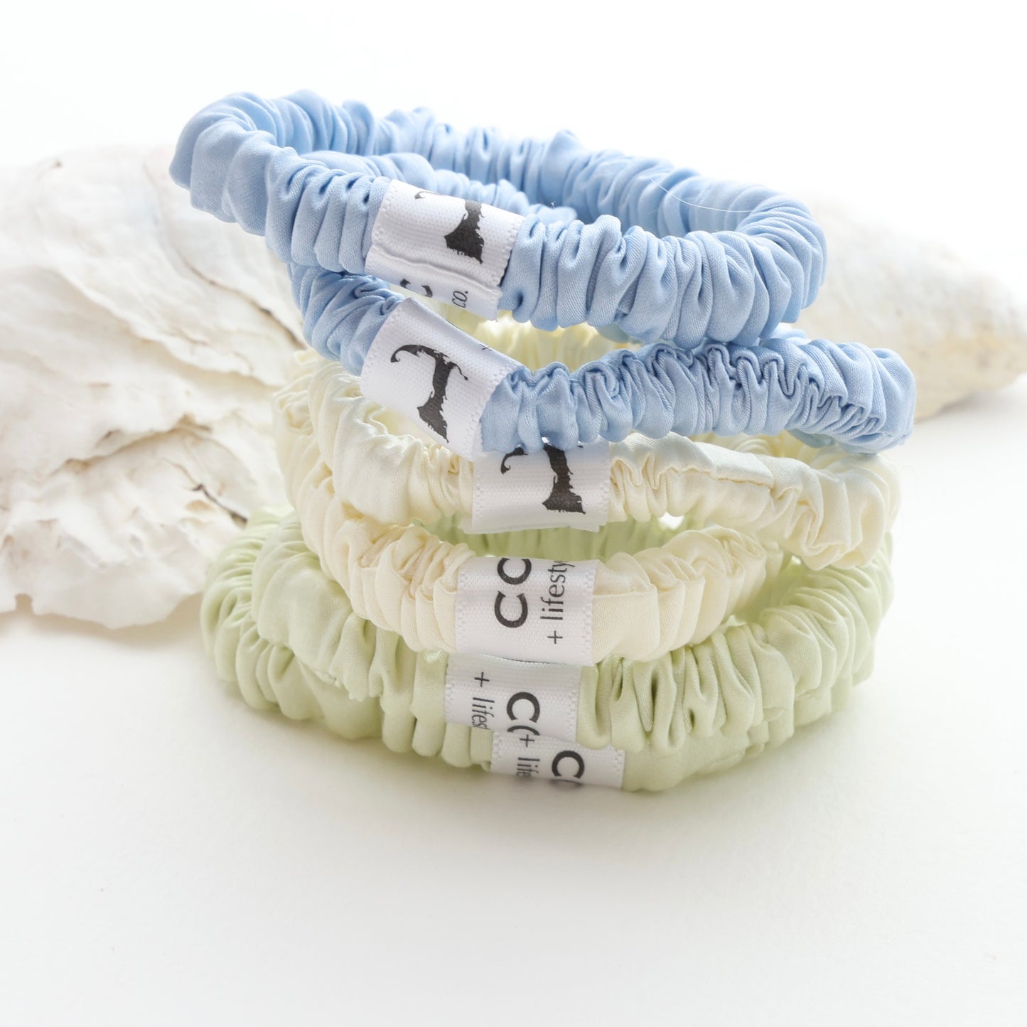 NEW!! 100% Silk Cape Cod Life Scrunchies