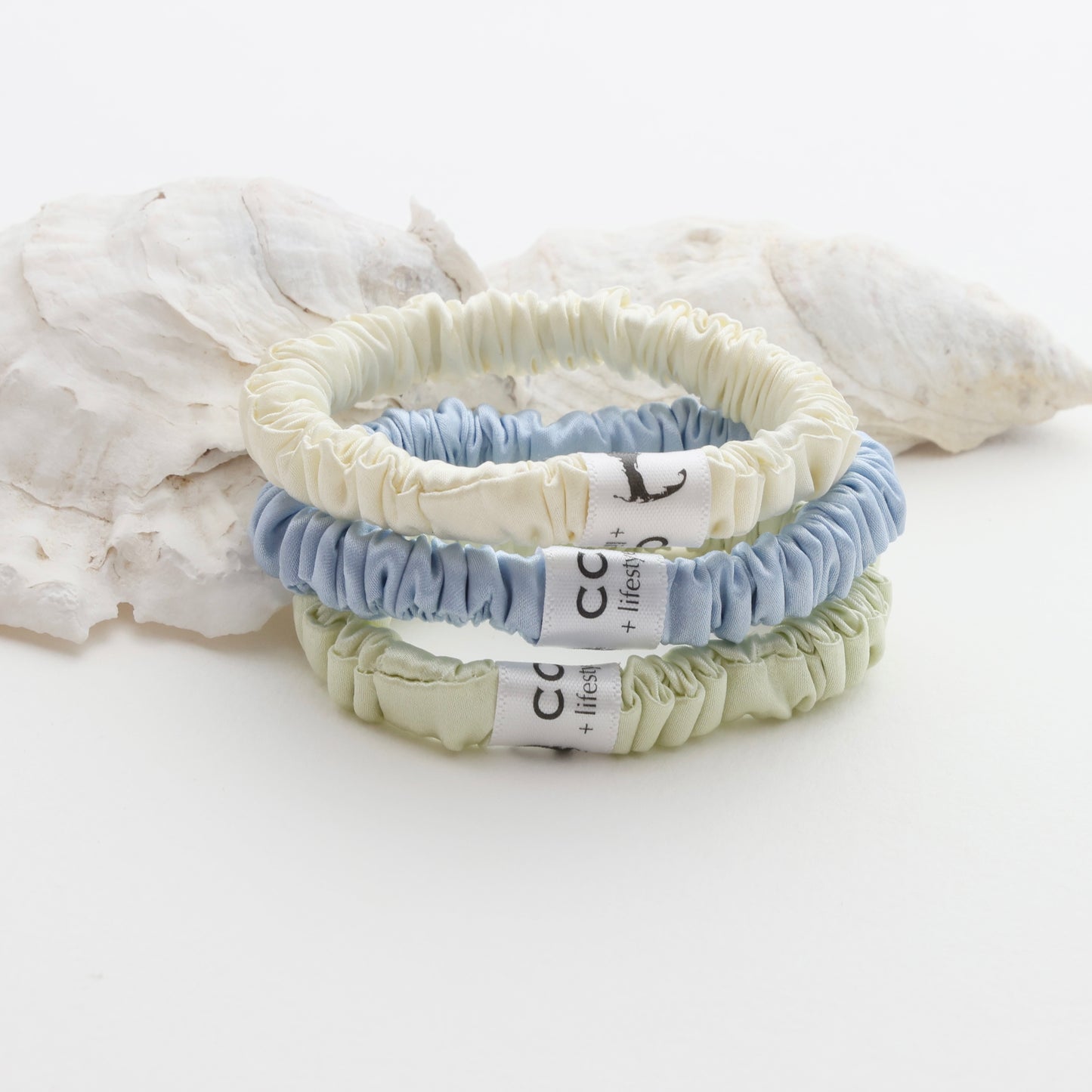 NEW!! 100% Silk Cape Cod Life Scrunchies
