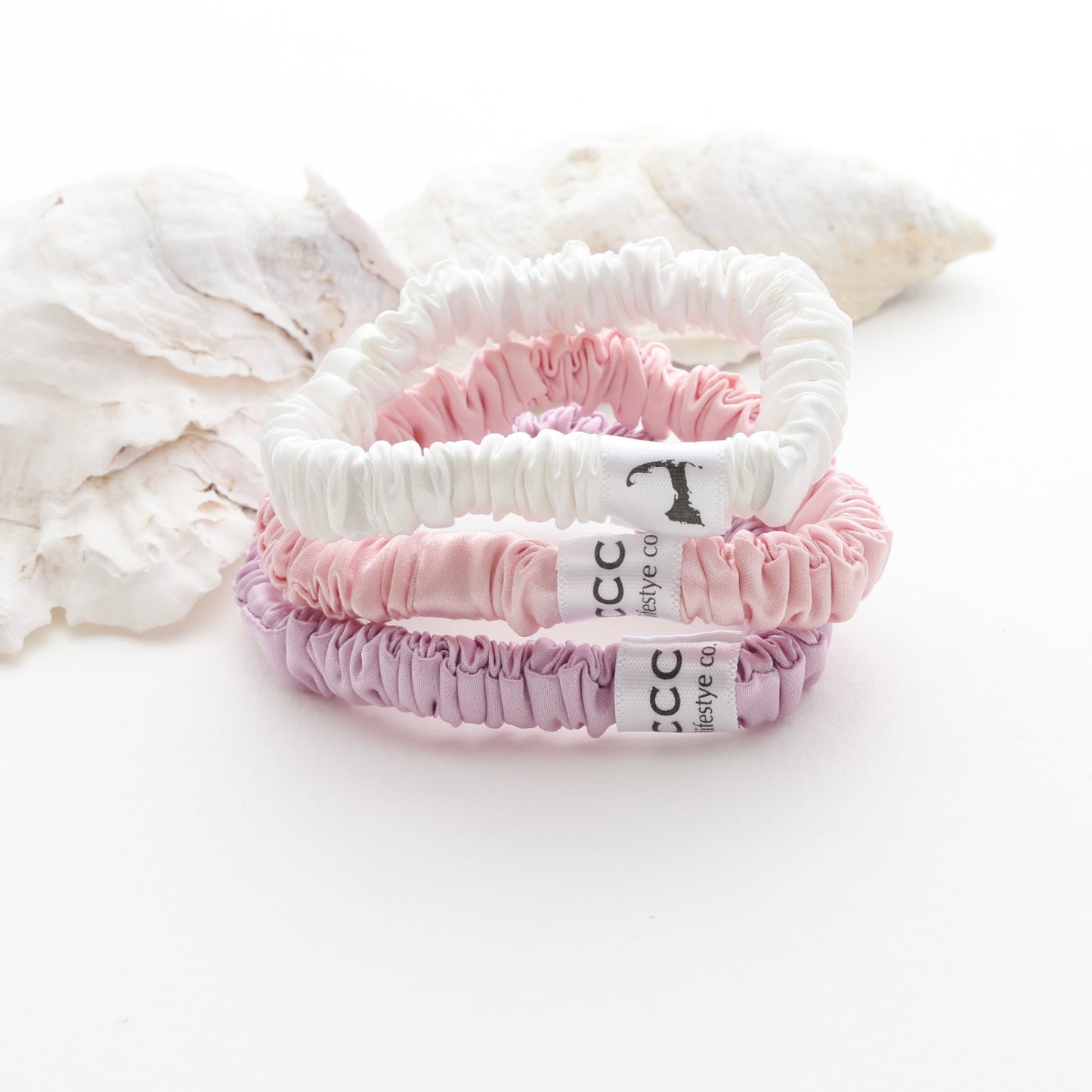 NEW!! 100% Silk Cape Cod Life Scrunchies