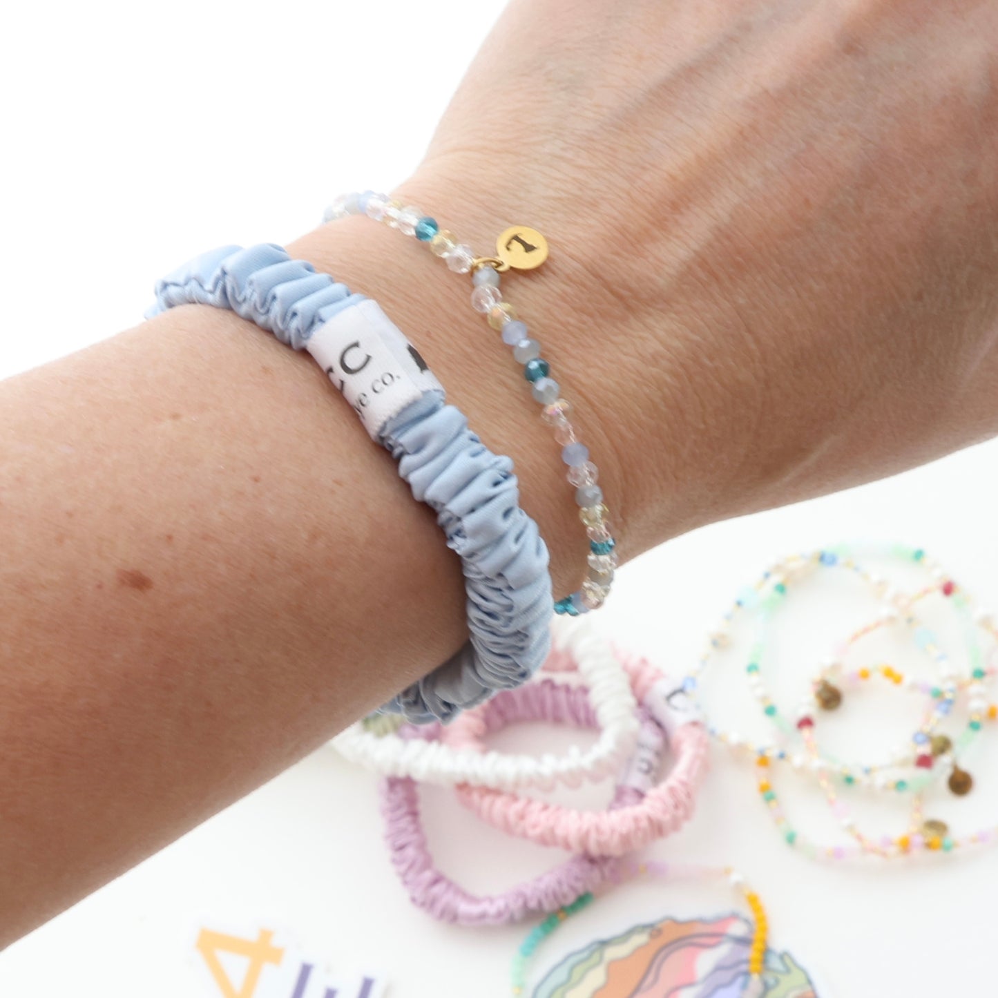 NEW!! 100% Silk Cape Cod Life Scrunchies