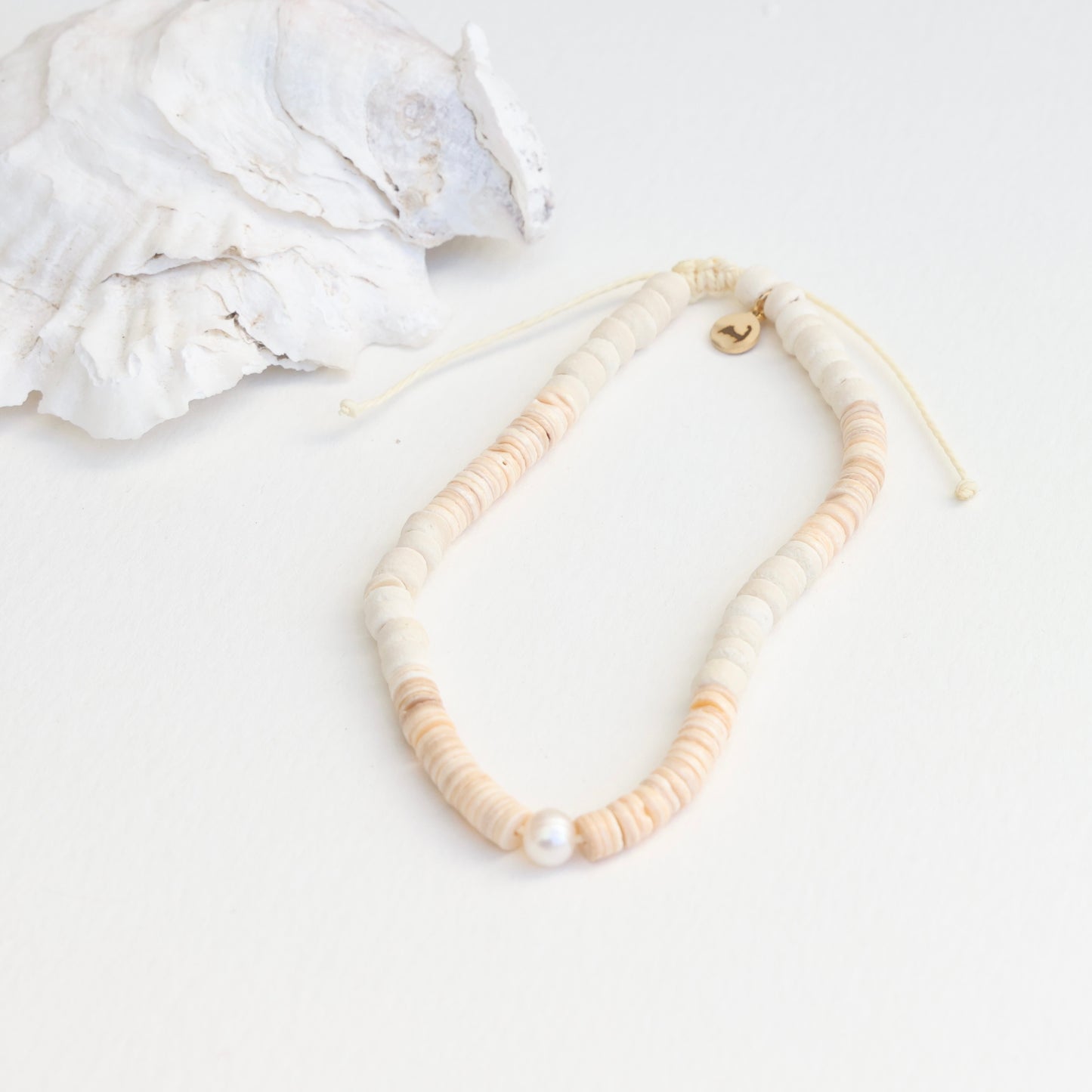 Ala Moana Sand Pearl and Puka Anklet