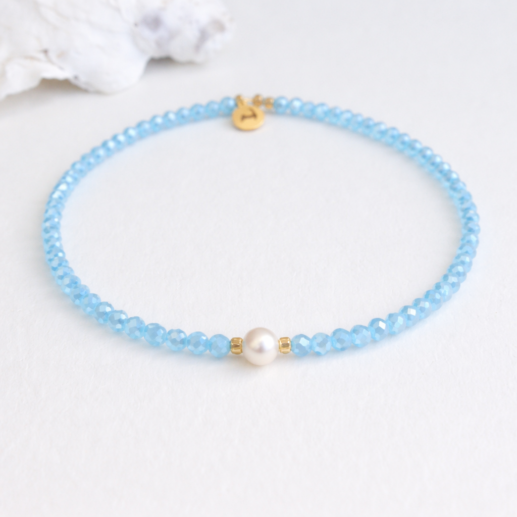 Ice + Shimmer Pearl Vibes Bracelet