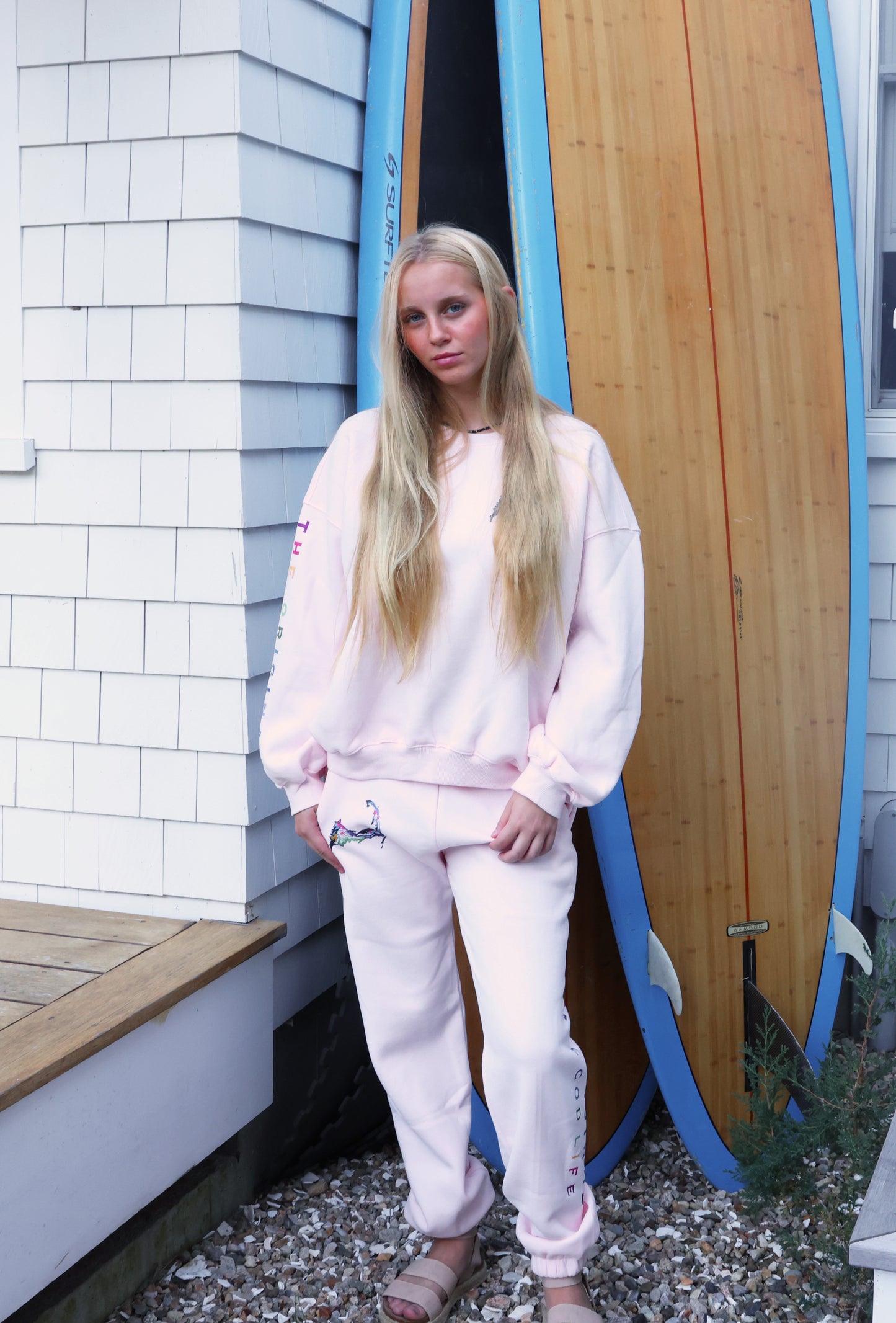 New!! Light Pink Cape Cod Joggers