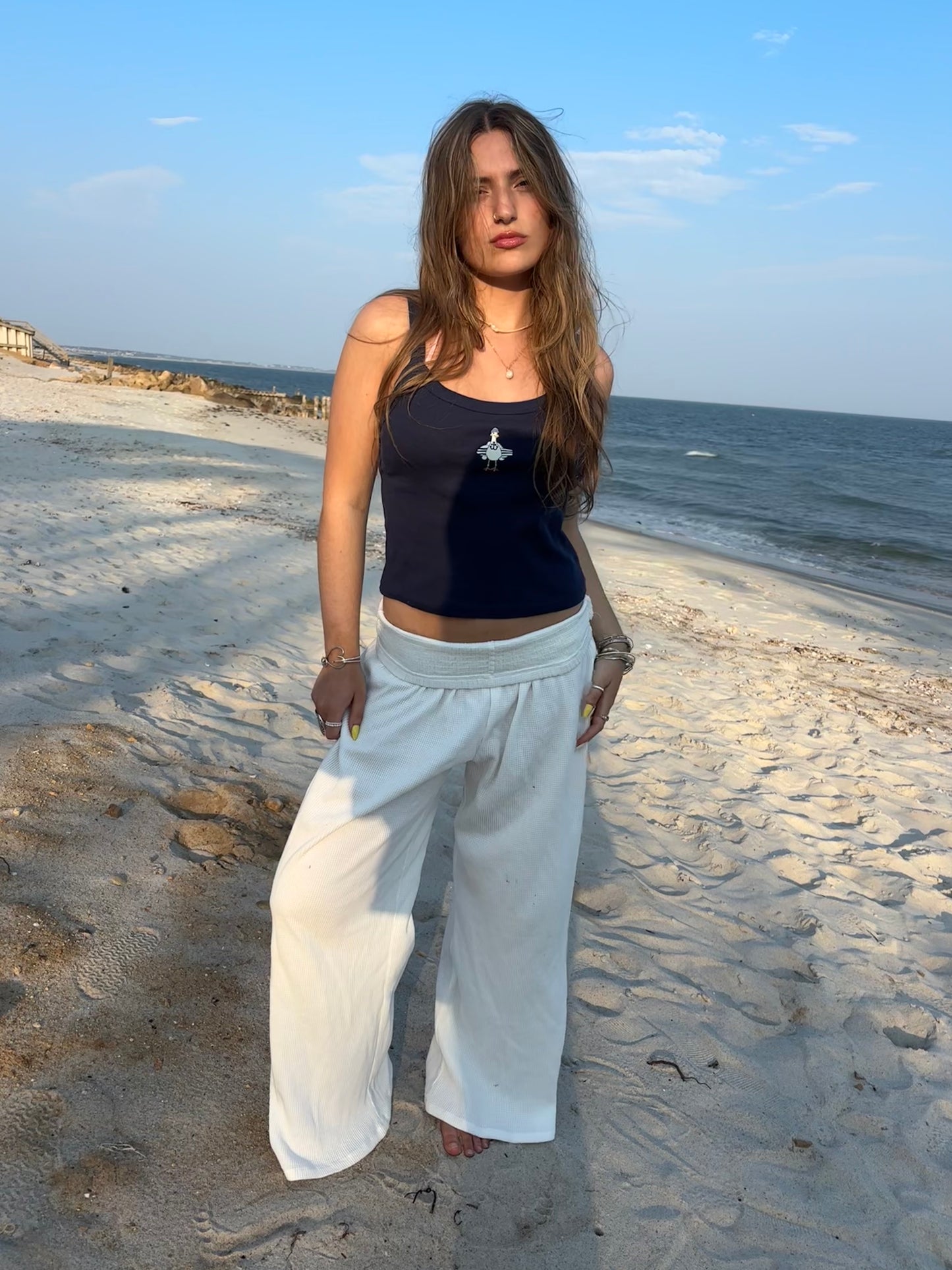 Coastal Waffle Pant