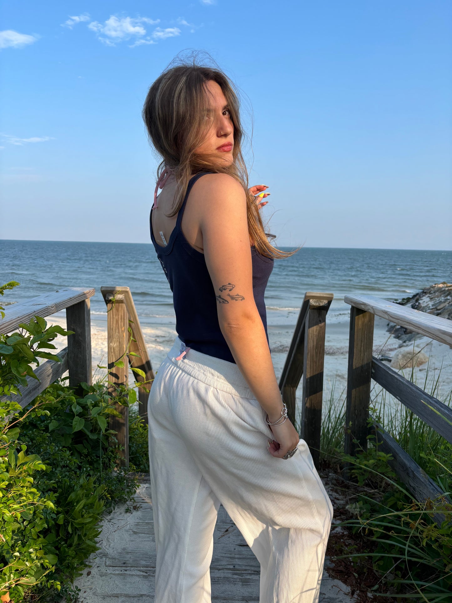 Coastal Waffle Pant