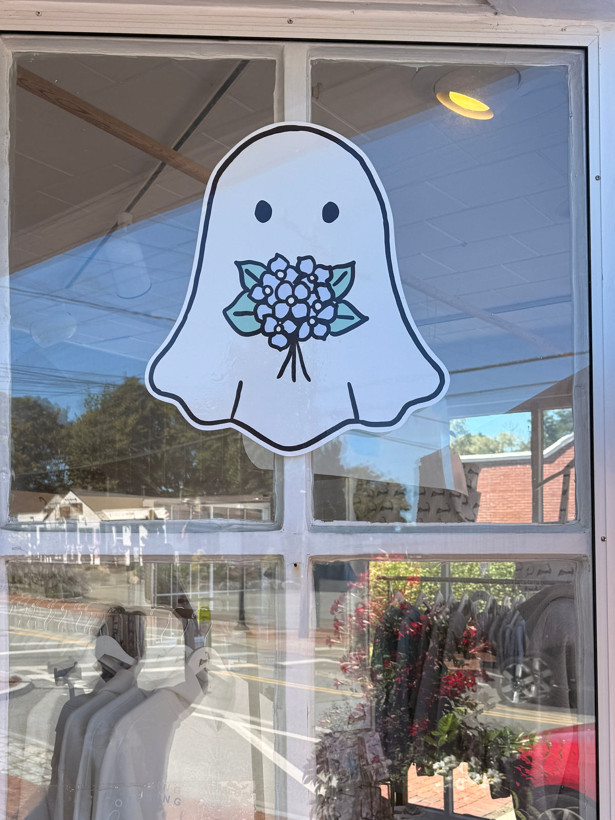 Ghosty Window Cling