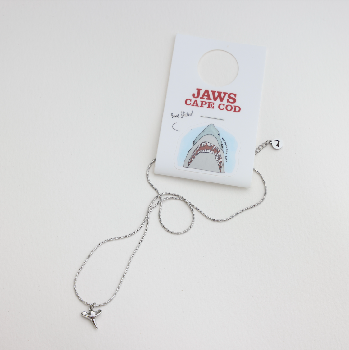 Surf Steel Cape Cod Jaws Necklace