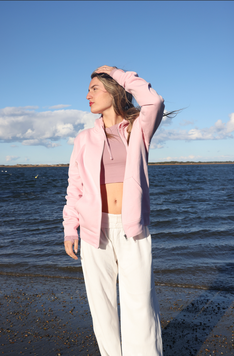 NEW!! PINK Cape Cod Zip-Up