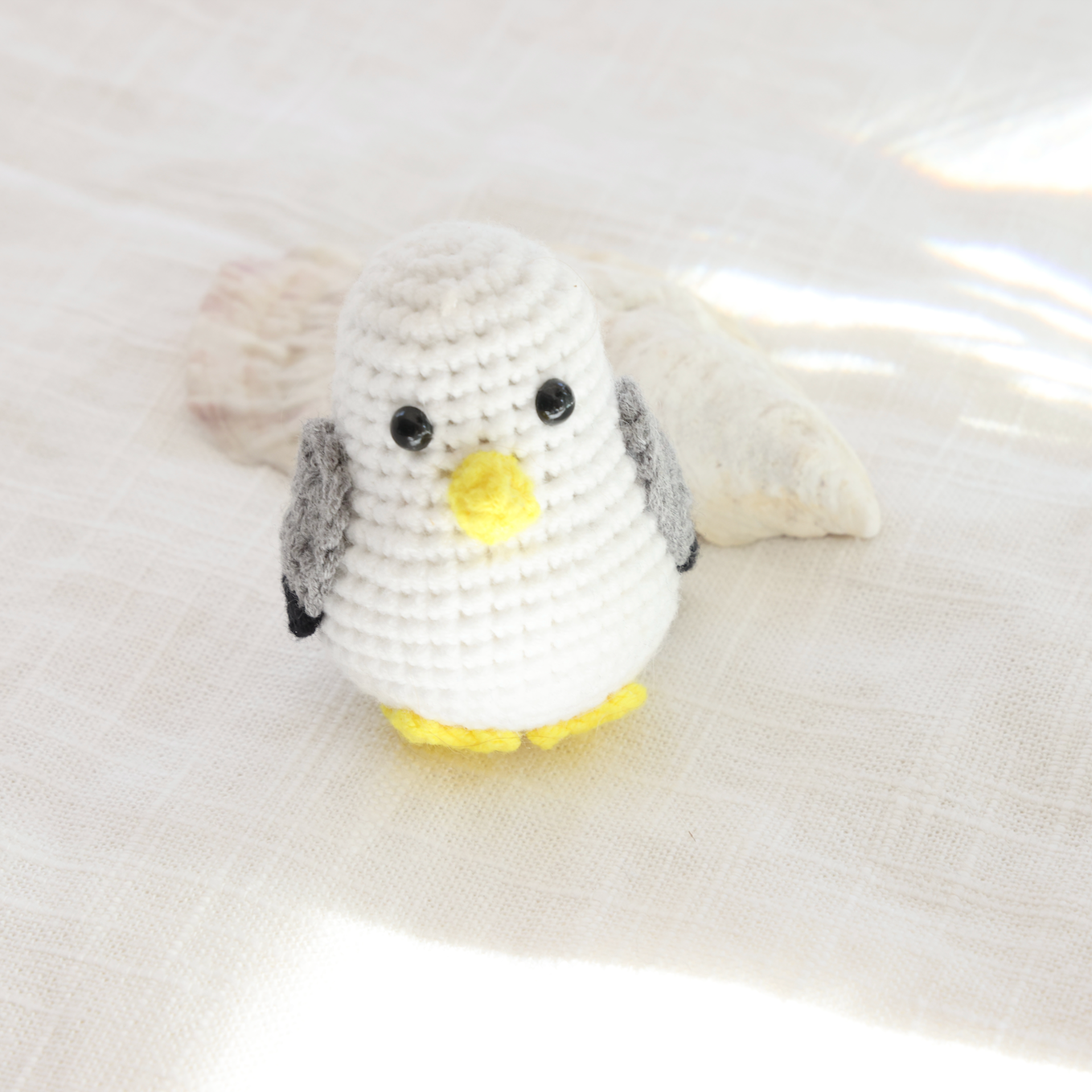 Handmade Rescue Blue Whale Tail Crochet Critters