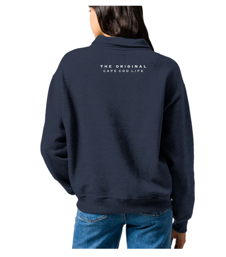 Outermost Navy Collar Pullover