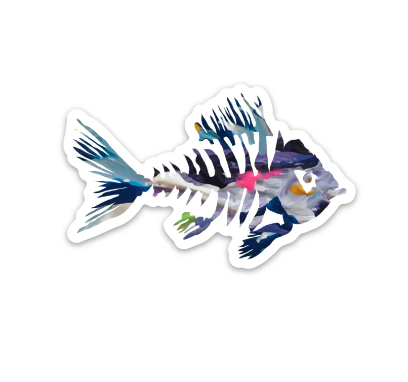 Colorful Abstract Florida Sticker Collection