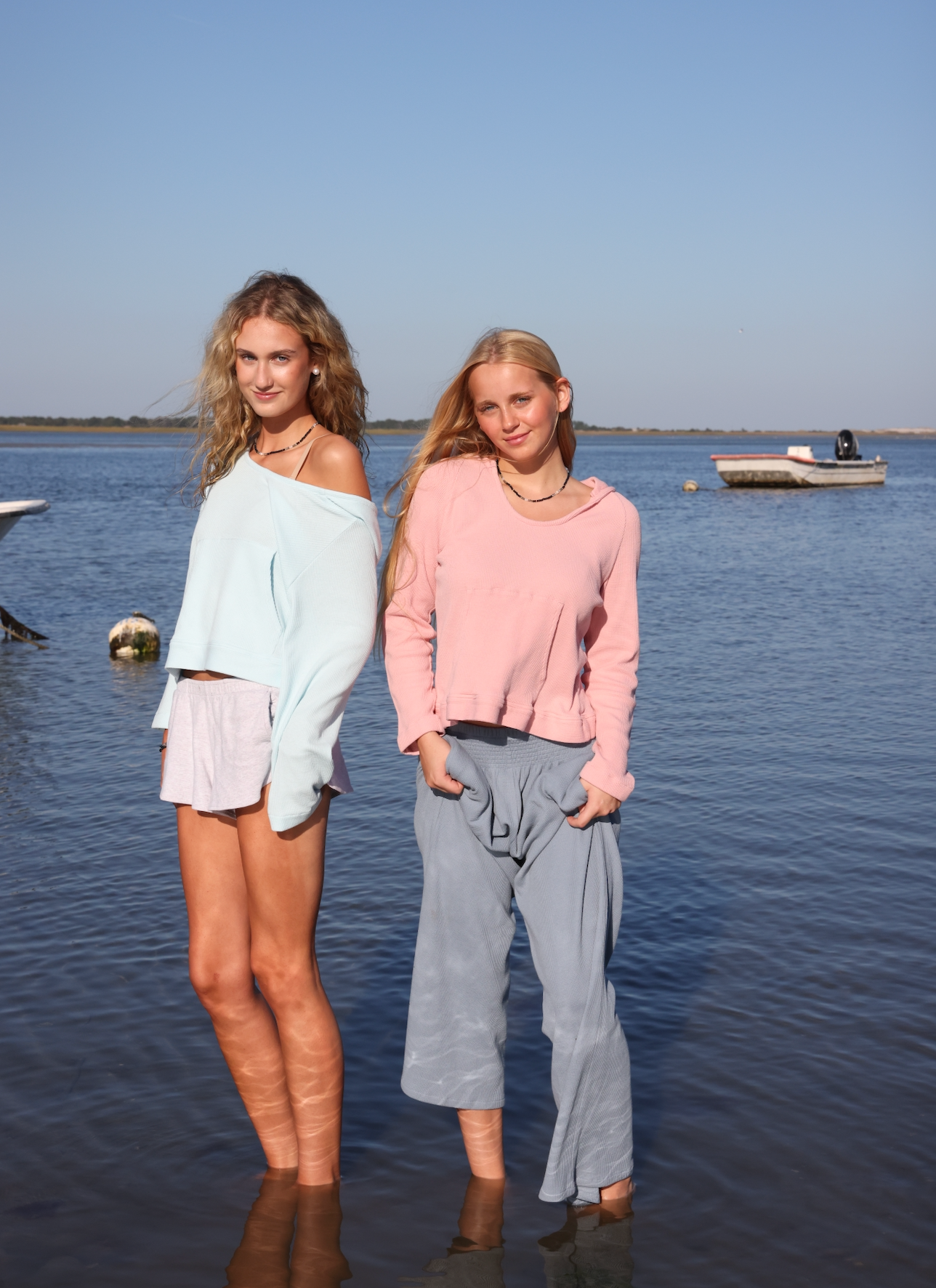 Ballet Blush Waffle Pullover Hoodie