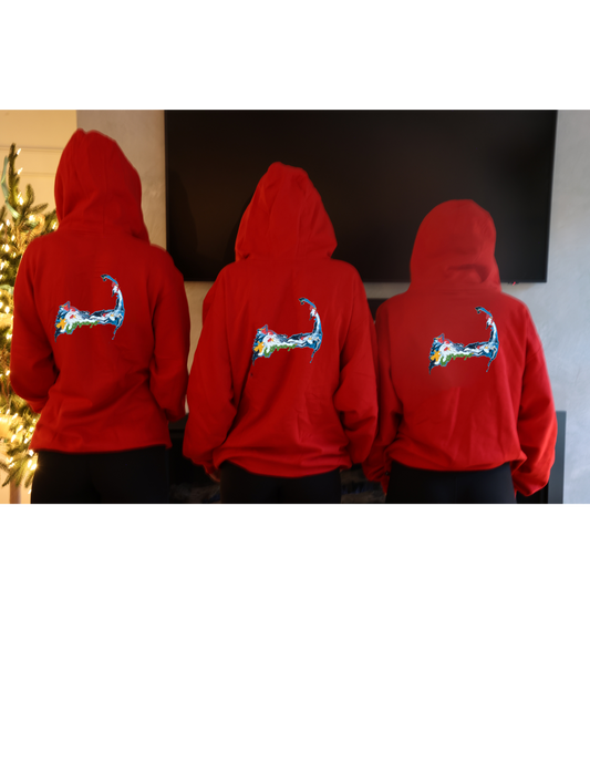 NEW!! Limited Red Cape Cod hoodie