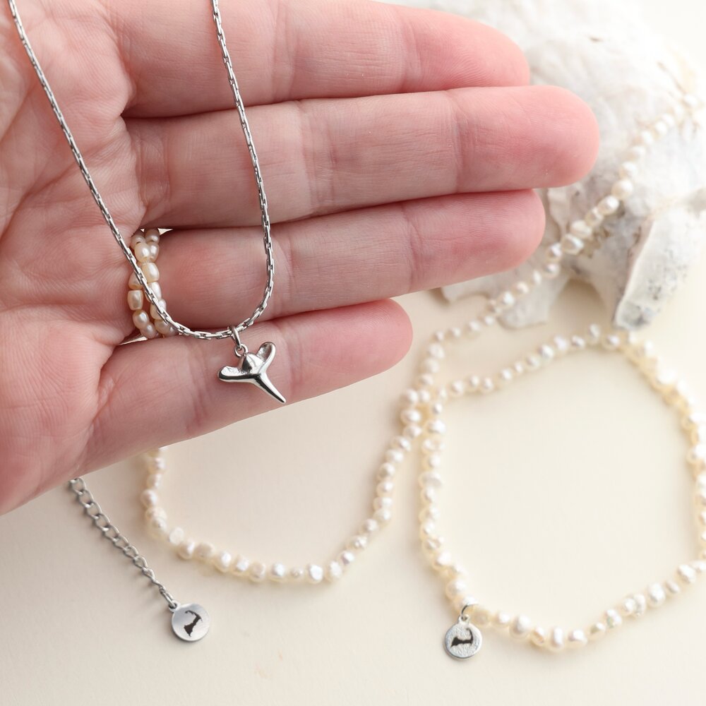 Surf Steel Cape Cod Jaws Necklace