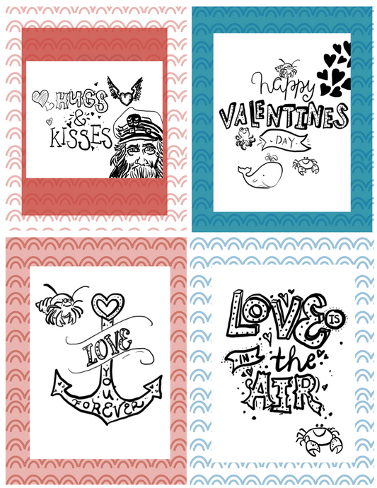 PRINTABLE VALENTINE'S DAY MINI CARDS 2021