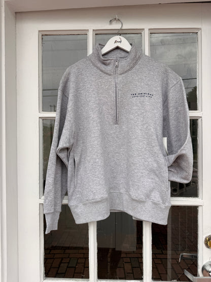 Cape Cod Abstract Mockneck Zip