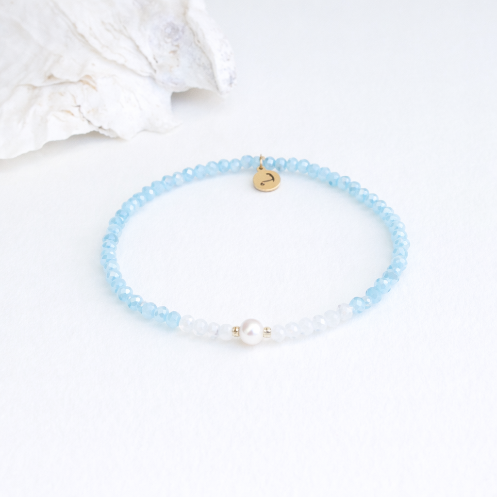 Ombre Ice Pearl Vibes Bracelet