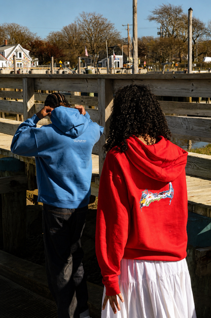 Red Cape Cod Hoodie