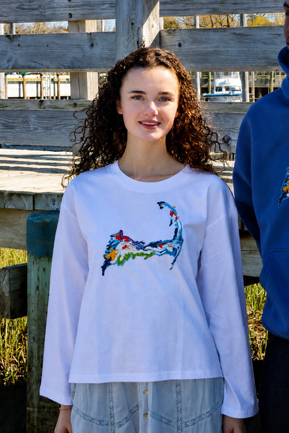 Long Sleeve Cape Cod Abstract