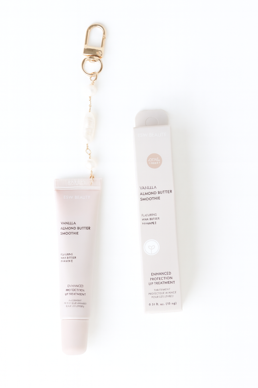 Barque Triple Pearl Chain +Vanilla Almond Gloss