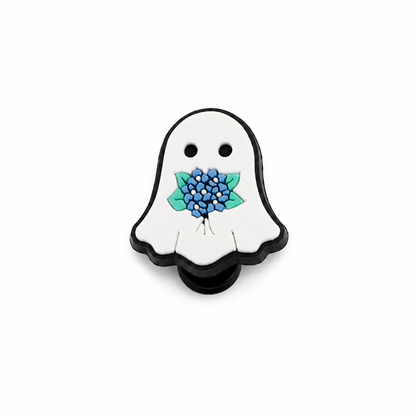 Ghosty Hydrangea Croc Shoe Charm