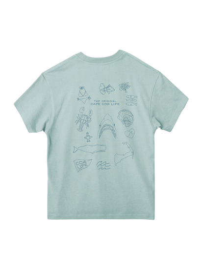 NEW!! CC4Life Cape Icon Heavy Weight Tee