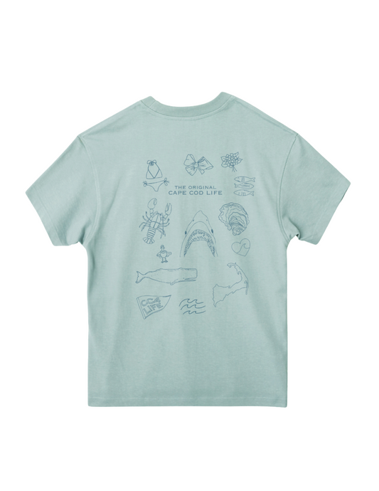 NEW!! CC4Life Cape Icon Heavy Weight Tee