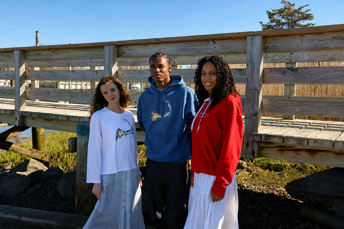 Red Cape Cod Hoodie