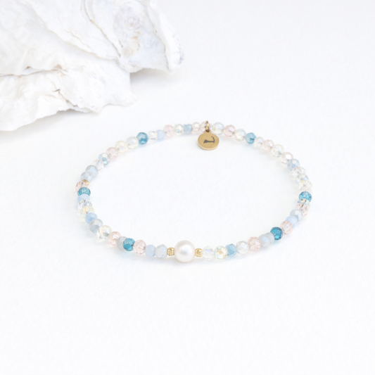 Ocean Mist Pearl Vibes Bracelet