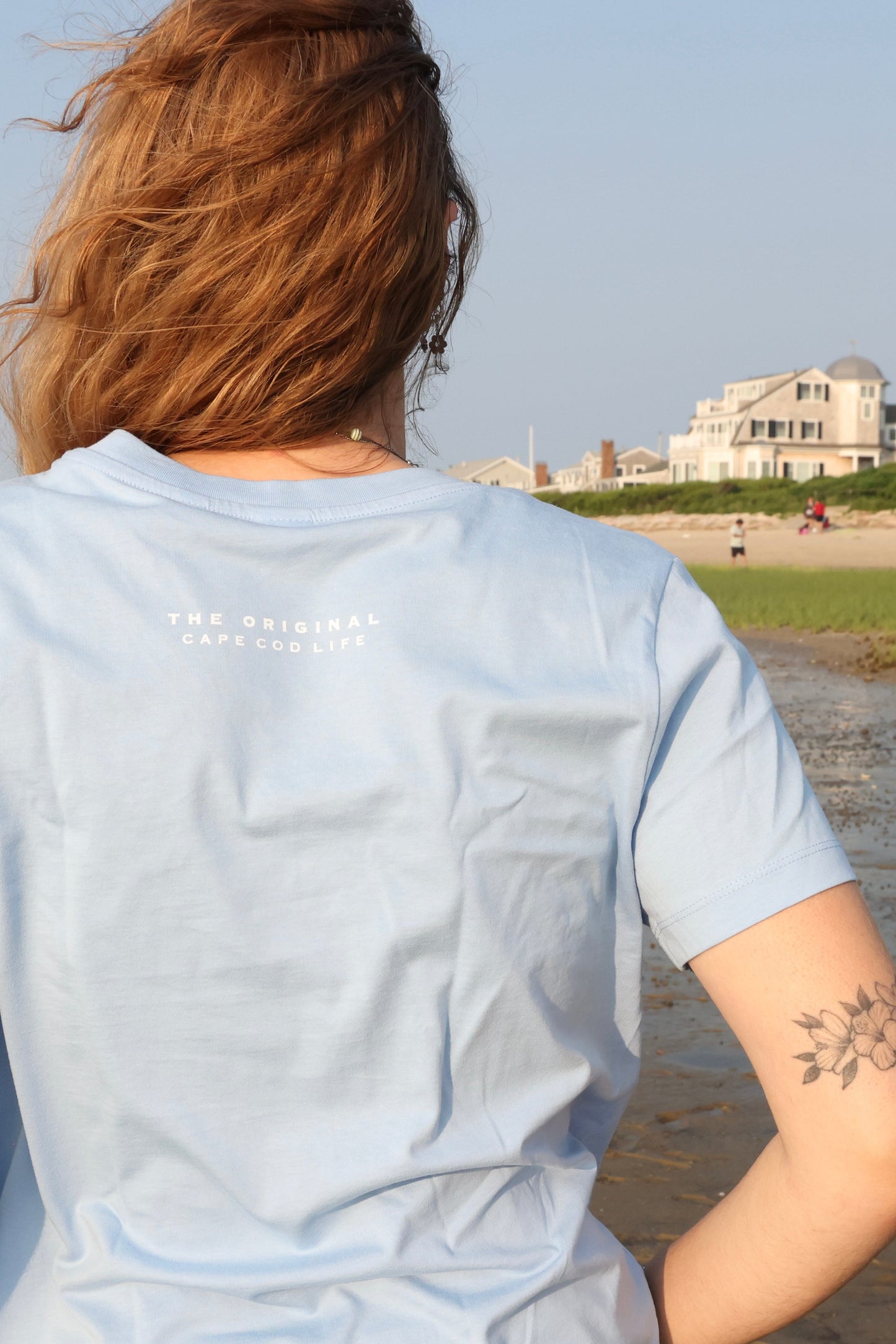 NEW!! Cape Cod Navy V-Neck Tee - Blue Soul