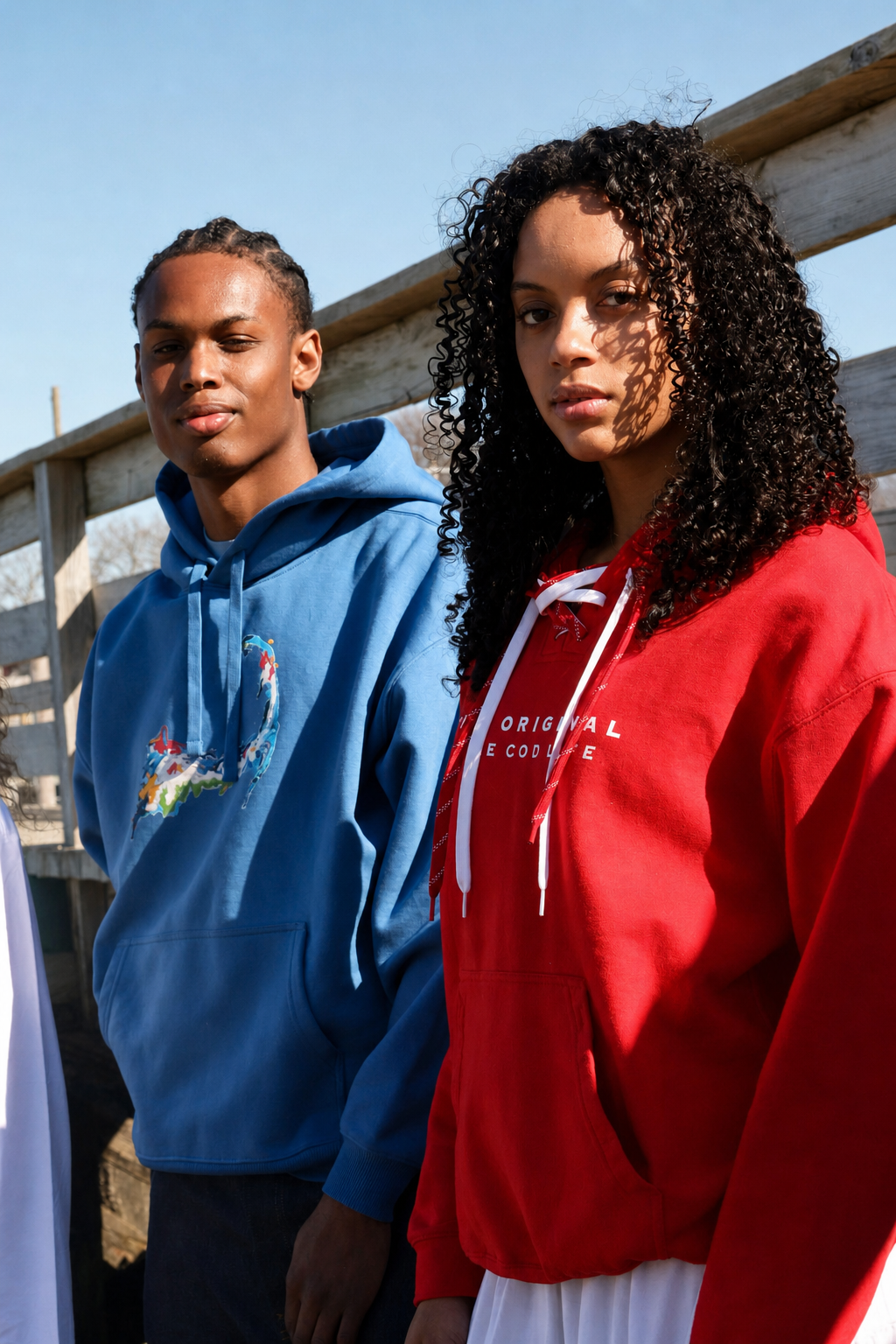 Americana Blue Cape Cod Oversized Hoodie
