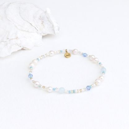 Nantucket Pearl Beach Bead  Bracelet