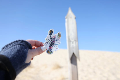 Colorful Abstract Ocean Critter Stickers