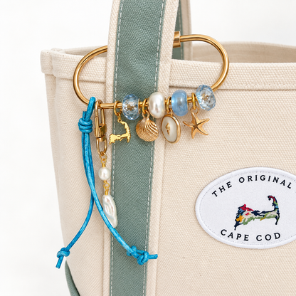 NEW!! DIY Boat + Tote Charm Ocean Blue for Three Party People