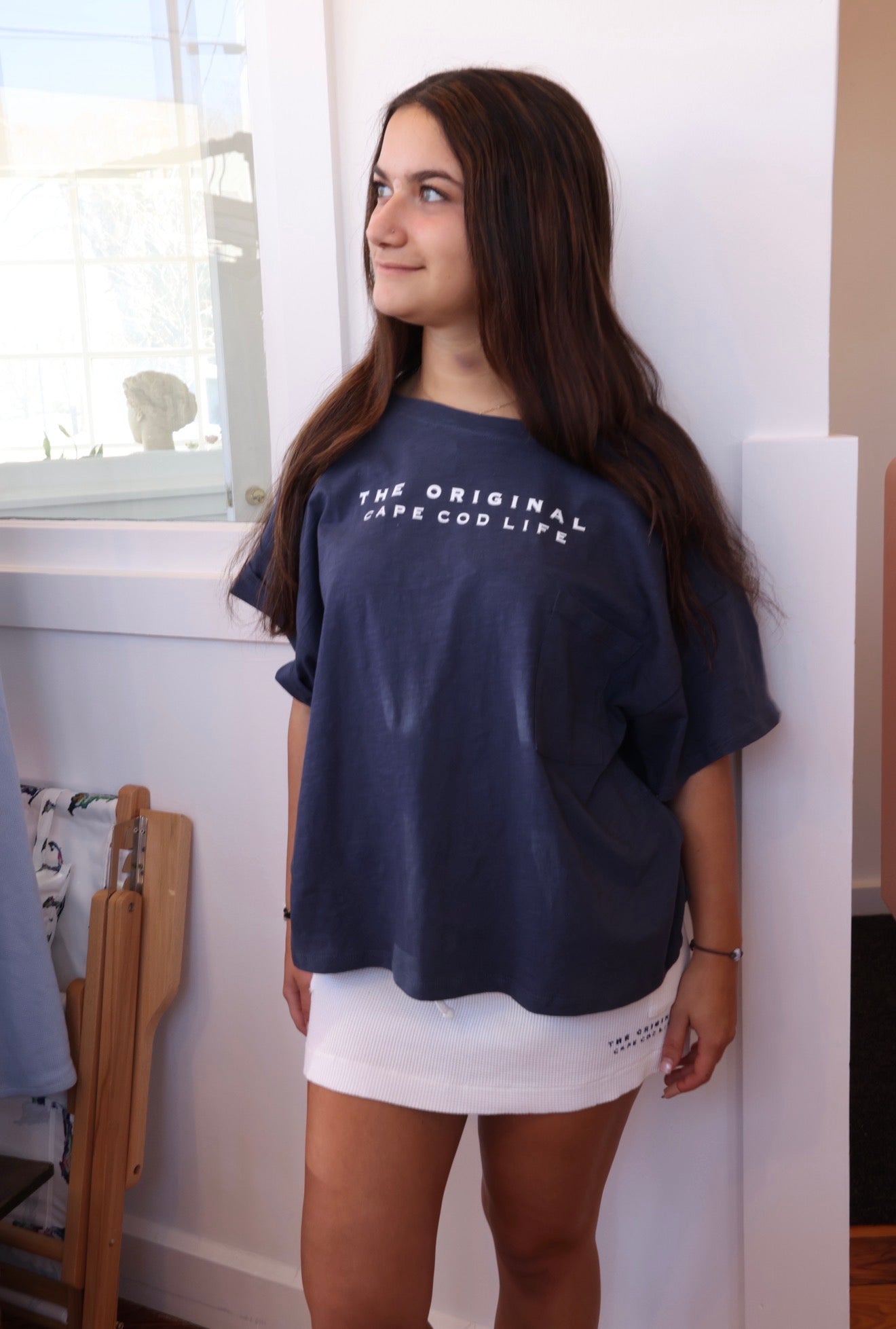 Cape Cod Beach Slub Crew Neck