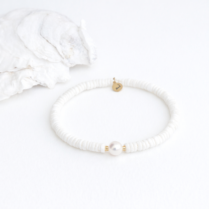 Puka Shell Ocean Breeze BRACELET Cloud