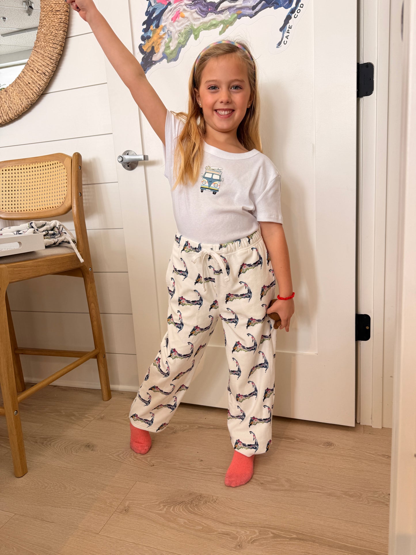 Kids Cape Cod Fuzzy PJ Pants
