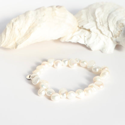 Freshwater Keshi Pearl Bracelet