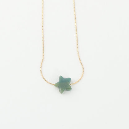 NEW!! Star Gold Floating Choker Necklace