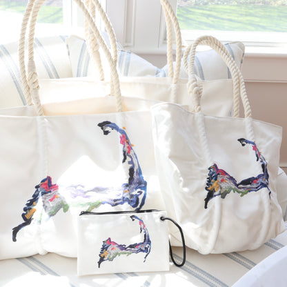 NEW!! Dockside Cape Cod Cotton Canvas X-Large Bag