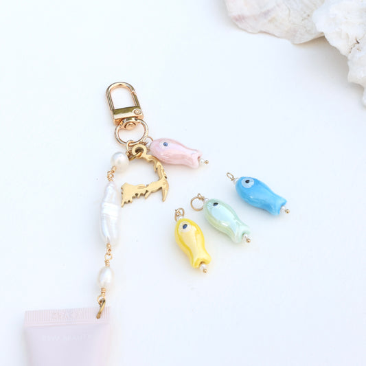 NEW!! White Pitaya Coconut Lip Gloss + Pearl Chain