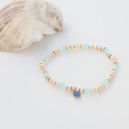 Surf Point Breaker Puka Bracelet