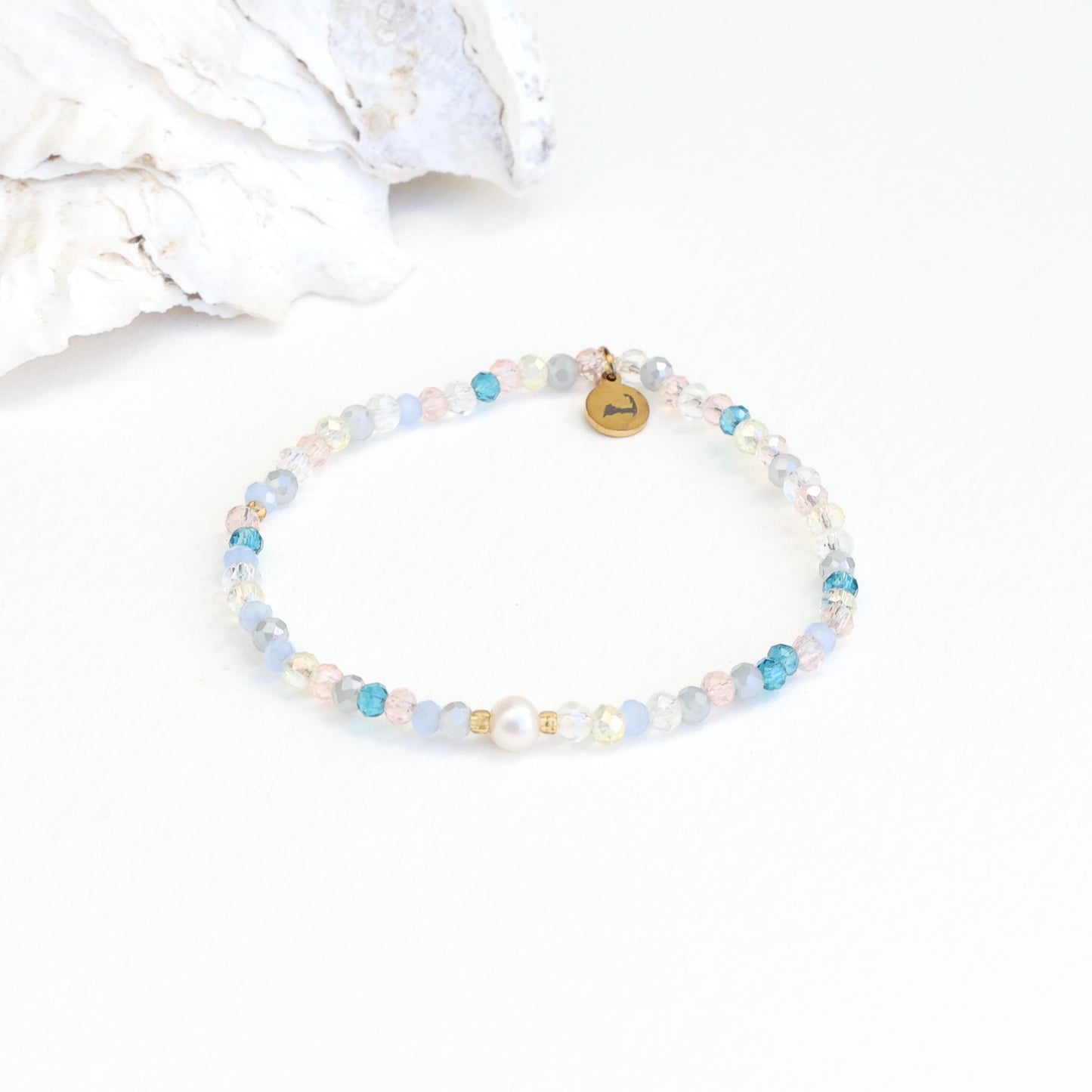 Ocean Mist Pearl Vibes Bracelet